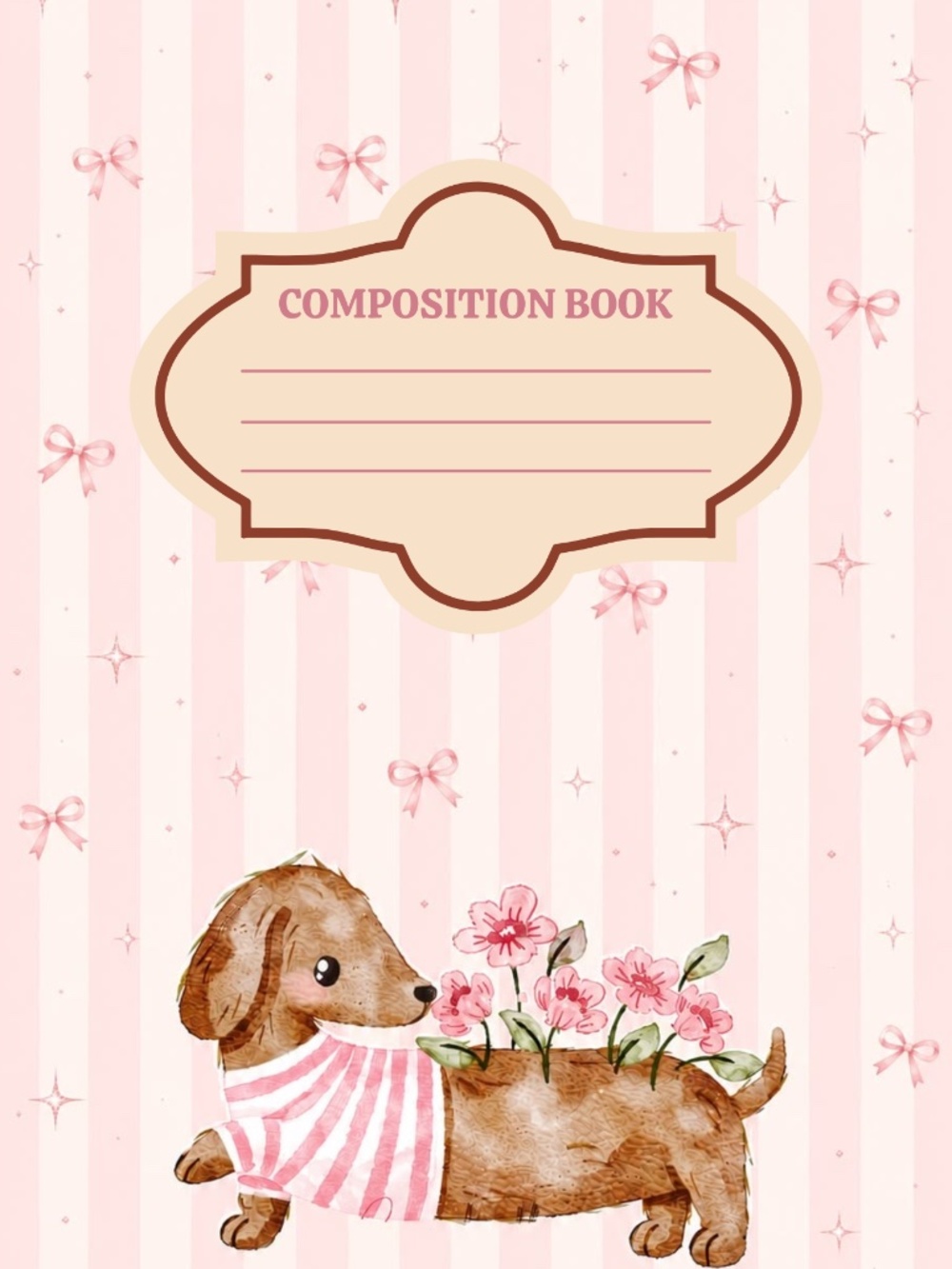 Handmade Custom Composition Notebook - Picture 5 of 13